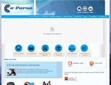 Tablet Screenshot of e-pursesystems.com